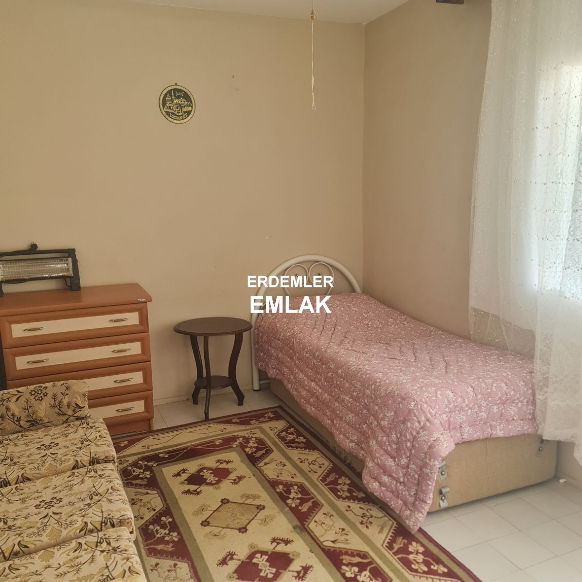 ERDEMLERDEN EVKA 3 DE FULL EŞYALI ARA KAT BAKIMLI MANZARALI 3+1DAİRE