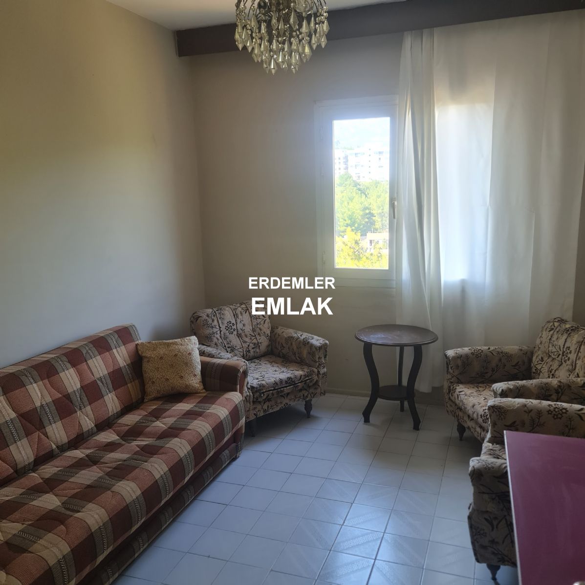 ERDEMLERDEN EVKA 3 DE FULL EŞYALI ARA KAT BAKIMLI MANZARALI 3+1DAİRE