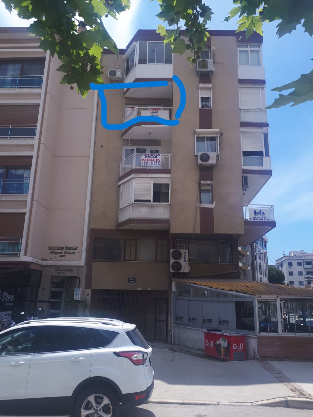 ERDEMLERDEN KARŞIYAKA ŞEMİKLERDE ORDU BULVARINDA ARA KAT DAİRE